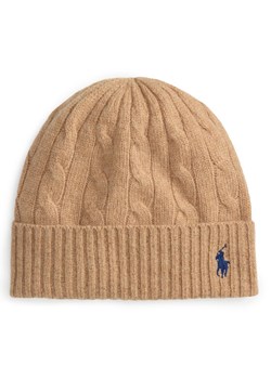 Polo Ralph Lauren Czapka z daszkiem 455981442004 Brązowy ze sklepu MODIVO w kategorii Czapki z daszkiem damskie - zdjęcie 185588472