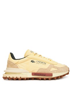 Lacoste Sneakersy Elite Active 7-50SFA0078 Żółty ze sklepu MODIVO w kategorii Buty sportowe damskie - zdjęcie 185588490