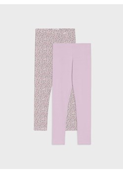 Sinsay - Bawełniane legginsy 2 pack - wielobarwny - id: 891GH-MLC - marki Sinsay - 185592034 Sinsay - Bawełniane legginsy 2 pack - wielobarwny ze sklepu Sinsay w kategorii Spodnie dziewczęce - zdjęcie 185592034