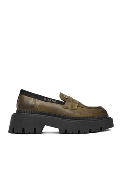 Loafersy G-Star Raw CEO-WI34-JOSIA-04 Zielony ze sklepu eobuwie.pl w kategorii Lordsy damskie - zdjęcie 185592242