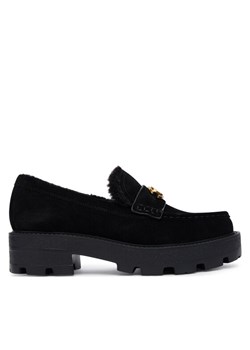 Guess Loafersy za Czarny ze sklepu MODIVO w kategorii Lordsy damskie - zdjęcie 185592690