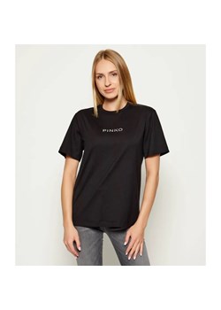 Pinko T-shirt STREPITOSO | Regular Fit - id: PI254W000006099 - marki Pinko - 185594200 Pinko T-shirt STREPITOSO | Regular Fit ze sklepu Gomez Fashion Store w kategorii Bluzki damskie - zdjęcie 185594200