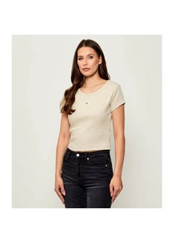 Calvin Klein Jeans Bluzka | Slim Fit ze sklepu Gomez Fashion Store w kategorii Bluzki damskie - zdjęcie 185594211