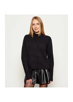 HUGO Wełniany półgolf Surpio | Relaxed fit ze sklepu Gomez Fashion Store w kategorii Swetry damskie - zdjęcie 185594240