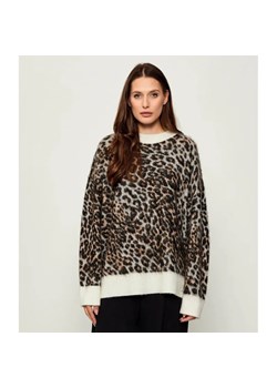 HUGO Sweter Seratu | Loose fit | z dodatkiem wełny ze sklepu Gomez Fashion Store w kategorii Swetry damskie - zdjęcie 185594253