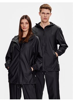 Rains Kurtka przeciwdeszczowa 18370 Czarny Regular Fit ze sklepu MODIVO w kategorii Kurtki damskie - zdjęcie 185596861