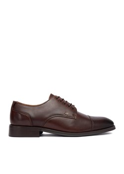Gino Rossi Półbuty EO-MARTINO-02 125AM Brązowy ze sklepu MODIVO w kategorii Buty eleganckie męskie - zdjęcie 185596891