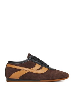 Gino Rossi Sneakersy EO-LILIA-1103-25 Brązowy ze sklepu MODIVO w kategorii Buty sportowe damskie - zdjęcie 185596920