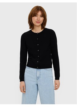 Vero Moda Kardigan Karis 10268702 Czarny Regular Fit ze sklepu MODIVO w kategorii Swetry damskie - zdjęcie 185598900