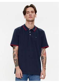 Wrangler Polo 112350403 Granatowy Regular Fit ze sklepu MODIVO w kategorii T-shirty męskie - zdjęcie 185598934