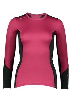 Mizuno Koszulka funkcyjna &quot;Virtual Body H2 Crew&quot; w kolorze różowo-czarnym ze sklepu Limango Polska w kategorii Bluzki damskie - zdjęcie 185600680