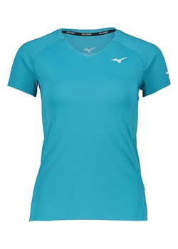Mizuno Koszulka funkcyjna &quot;Alpha Sun Protect&quot; w kolorze turkusowym ze sklepu Limango Polska w kategorii Bluzki damskie - zdjęcie 185600692