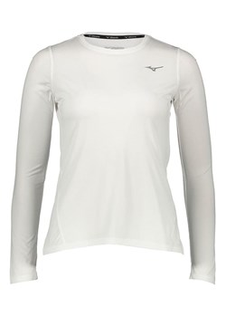 Mizuno Koszulka funkcyjna &quot;Impulse Core&quot; w kolorze białym ze sklepu Limango Polska w kategorii Bluzki damskie - zdjęcie 185600704