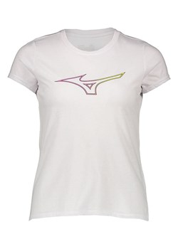Mizuno Koszulka sportowa w kolorze białym ze sklepu Limango Polska w kategorii Bluzki damskie - zdjęcie 185600730