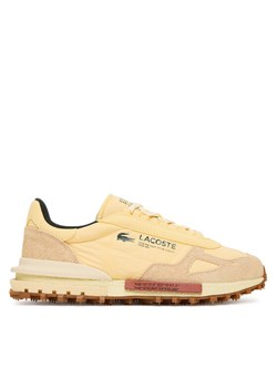 Sneakersy Lacoste Elite Active 7-50SMA0081 Żółty ze sklepu eobuwie.pl w kategorii Buty sportowe męskie - zdjęcie 185602413