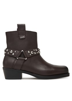 Liu Jo Botki Roxy 01 SF5047 P0102 Brązowy ze sklepu MODIVO w kategorii Botki - zdjęcie 185602921