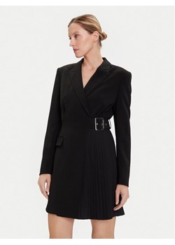 KARL LAGERFELD Sukienka koktajlowa A4W13023 Czarny Slim Fit ze sklepu MODIVO w kategorii Sukienki - zdjęcie 185602943