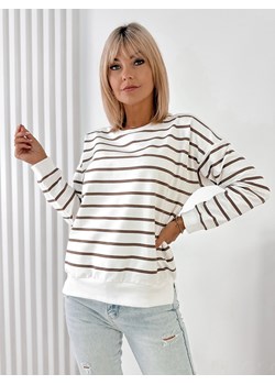 bluza alesund brązowa one size ze sklepu UBRA w kategorii Bluzy damskie - zdjęcie 185604070