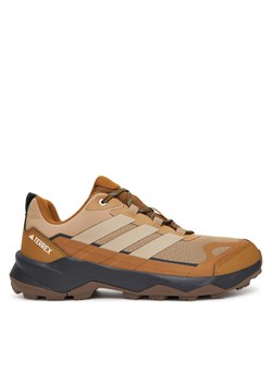 Trekkingi adidas Terrex Skychaser Ax5 JH7802 Brązowy ze sklepu eobuwie.pl w kategorii Buty trekkingowe męskie - zdjęcie 185605340