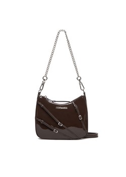 Torebka Steve Madden Bliana-2 SM13001770 Brązowy ze sklepu eobuwie.pl w kategorii Listonoszki - zdjęcie 185605342