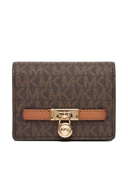 Mały Portfel Damski MICHAEL Michael Kors 32F5GNXD1B Brązowy ze sklepu eobuwie.pl w kategorii Portfele damskie - zdjęcie 185605370