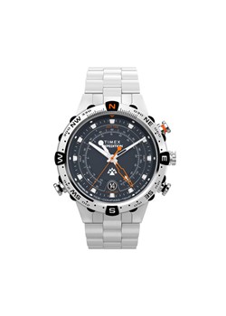 Timex Zegarek Expedition Tide-Temp-Compass TW2Y12900 Srebrny ze sklepu MODIVO w kategorii Zegarki - zdjęcie 185606253