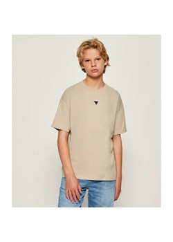 Guess T-shirt HEAVY | Regular Fit ze sklepu Gomez Fashion Store w kategorii T-shirty chłopięce - zdjęcie 185608030