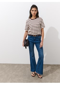 Mohito - Jeansy flare - niebieski ze sklepu Mohito w kategorii Jeansy damskie - zdjęcie 185608122