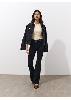 Mohito - Jeansy flare - czarny ze sklepu Mohito w kategorii Jeansy damskie - zdjęcie 185608134