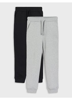Sinsay - Spodnie dresowe 2 pack - szary ze sklepu Sinsay w kategorii Spodnie chłopięce - zdjęcie 185615664