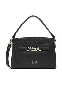Torebka Nine West CEO-LUNA-III-H242046 Czarny ze sklepu eobuwie.pl w kategorii Listonoszki - zdjęcie 185616050