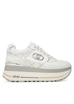 Sneakersy Liu Jo Plus 01 BF5011 PX776 Biały ze sklepu eobuwie.pl w kategorii Buty sportowe damskie - zdjęcie 185616053