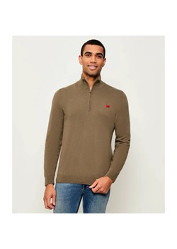 HUGO Sweter San Quintus-C | Regular Fit ze sklepu Gomez Fashion Store w kategorii Swetry męskie - zdjęcie 185617694
