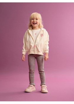 Reserved - Bluza z kapturem - złamana biel ze sklepu Reserved w kategorii Bluzy dziewczęce - zdjęcie 185620614