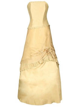 Sukienka FSU076 CAPPUCINO ze sklepu fokus.pl w kategorii Sukienki - zdjęcie 185623003