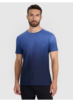 Męska koszulka treningowa 4F 4FRAW25TFTSM2081 - granatowa ze sklepu Sportstylestory.com w kategorii T-shirty męskie - zdjęcie 185625520
