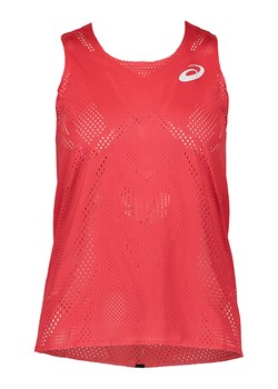 asics Top funkcyjny &quot;Actibreeze Jaquard&quot; w kolorze czerwonym ze sklepu Limango Polska w kategorii Bluzki damskie - zdjęcie 185627174