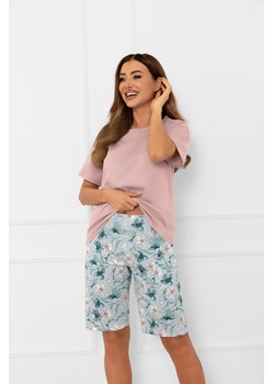 Piżama damska krótki rękaw, 1/2 spodnie Perlis ze sklepu italianfashion w kategorii Piżamy damskie - zdjęcie 185627681