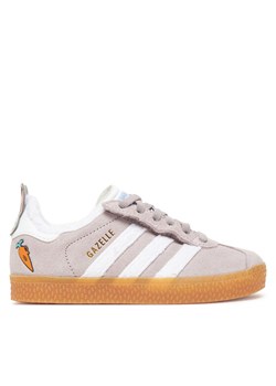 adidas Sneakersy Gazelle JQ1345 Szary ze sklepu MODIVO w kategorii Buty sportowe dziecięce - zdjęcie 185630852