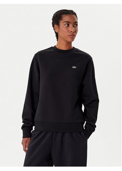 Lacoste Bluza SF5270 Czarny Regular Fit ze sklepu MODIVO w kategorii Bluzy damskie - zdjęcie 185630860