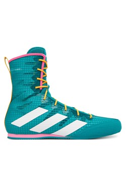 adidas Buty bokserskie Box Hog 4 JR5382 Zielony ze sklepu MODIVO w kategorii Buty sportowe męskie - zdjęcie 185630922