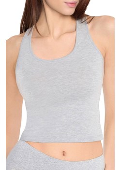 Marilyn damski crop tank-top szary, Kolor szary, Rozmiar L, Marilyn ze sklepu Intymna w kategorii Podkoszulki i halki - zdjęcie 185631592