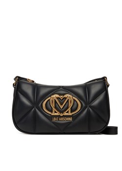Torebka LOVE MOSCHINO JC4083PP0NLC0000 Czarny ze sklepu eobuwie.pl w kategorii Kopertówki - zdjęcie 185631834