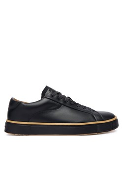 Sneakersy Emporio Armani EM003081 AF18228 UC001 Czarny ze sklepu eobuwie.pl w kategorii Buty sportowe męskie - zdjęcie 185631850