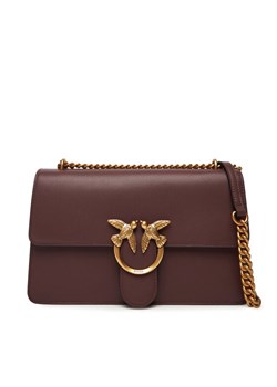 Torebka PINKO Love One Classic Dc Al 25-26 PLTT 100941 A0F1 Brązowy ze sklepu eobuwie.pl w kategorii Kopertówki - zdjęcie 185631892