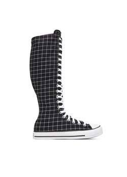 Trampki Converse Chuck Taylor All Star XXHi Plaid A13019C Czarny ze sklepu eobuwie.pl w kategorii Trampki damskie - zdjęcie 185631900
