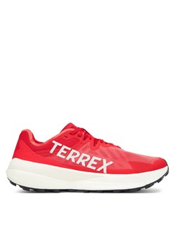 Buty do biegania adidas Terrex Agravic Speed Trail JR4029 Czerwony ze sklepu eobuwie.pl w kategorii Buty sportowe męskie - zdjęcie 185631901