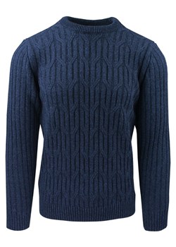 Męski Sweter, Okrągły Dekolt - M. Lasota - Granatowy SWLSTAedwardGRANAT ze sklepu JegoSzafa.pl w kategorii Swetry męskie - zdjęcie 185633300