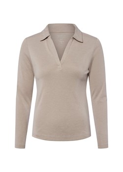 brookshire Damska koszulka z długim rękawem Kobiety Bawełna melanżowy jednolity ze sklepu vangraaf w kategorii Bluzki damskie - zdjęcie 185633310