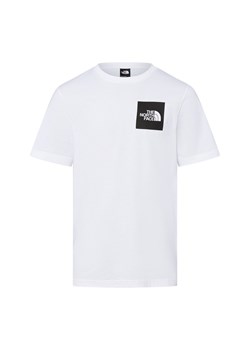 The North Face Koszulka męska Mężczyźni Bawełna biały jednolity ze sklepu vangraaf w kategorii T-shirty męskie - zdjęcie 185633321